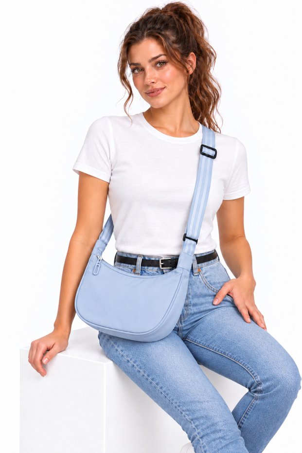 Daily Women's Mini Cross Shoulder Bag with Adjustable Strap