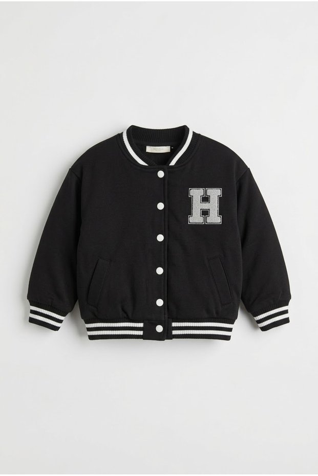 Back to School Back Print Children's College Jacket Unisex