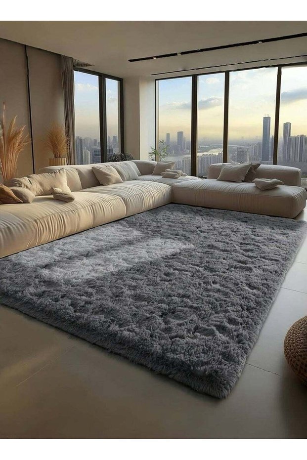 CHU DAI Luxury Large Area Rug Hotel Grade Ultra Soft Plush Fuzzy Non-Slip Carpets for Nursery Living