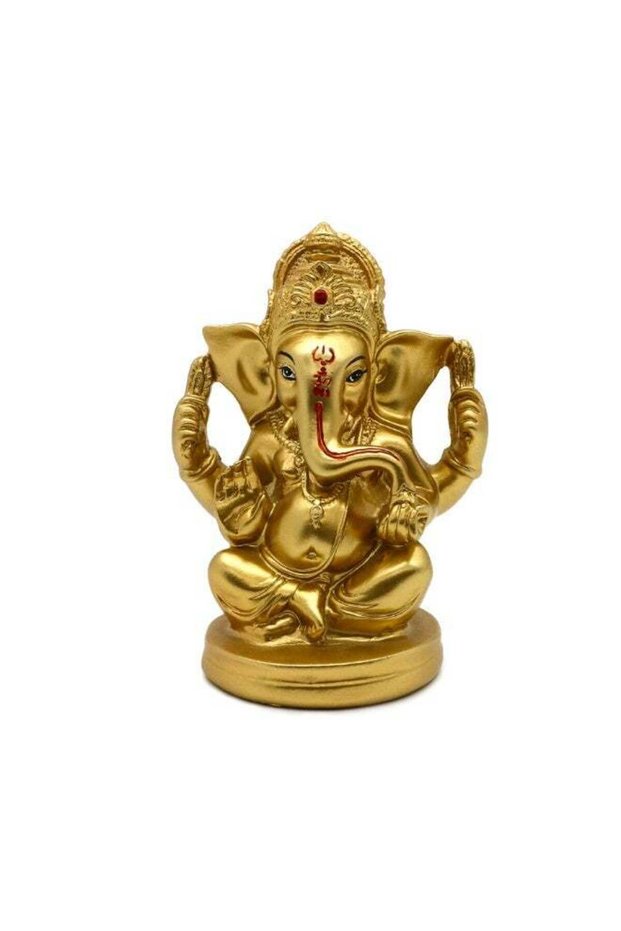 alikiki Hindu God Lord Ganesha Statues - 5" H India God Ganesha Idol Home Mandir Pooja Decor Indian