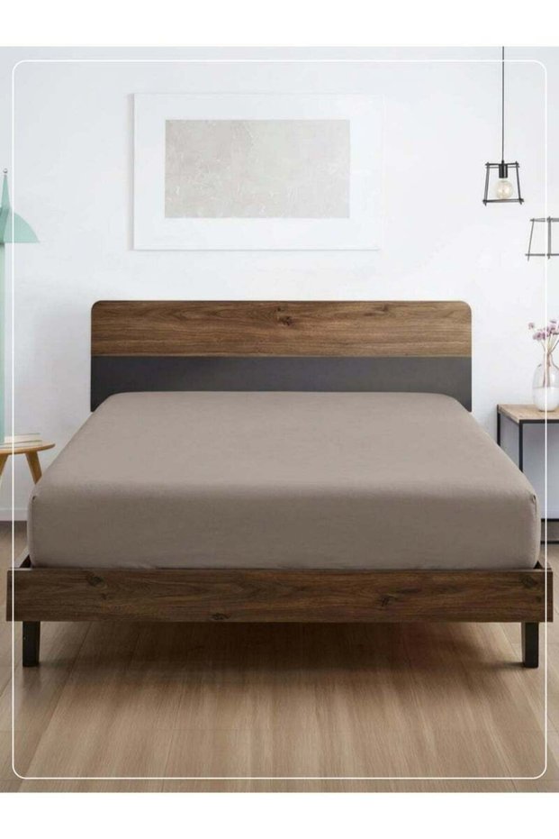 Donetella 1 Pcs King Fitted Sheet 180x200 cm | OEKO-TEX Certified Brushed Microfiber Deep Pocket She