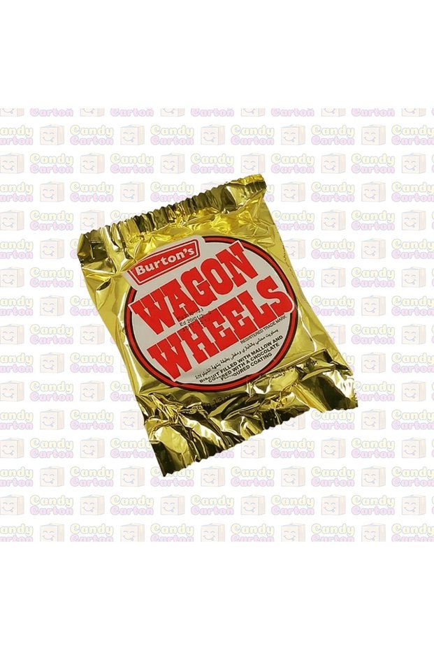 بسكوت محشو بالمرشمالو ومغطي بطبقة بطعم الشوكولاته wheels