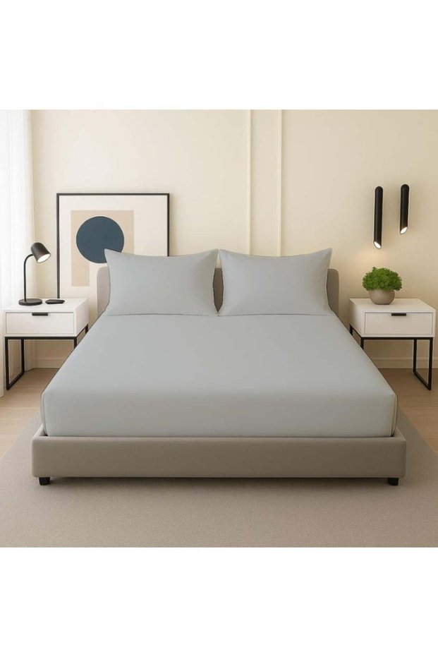 CADE 100% Cotton Sheets, Lightweight Super Soft Luxury 3 Piece Set, Breathable, Durable & Cooling Be