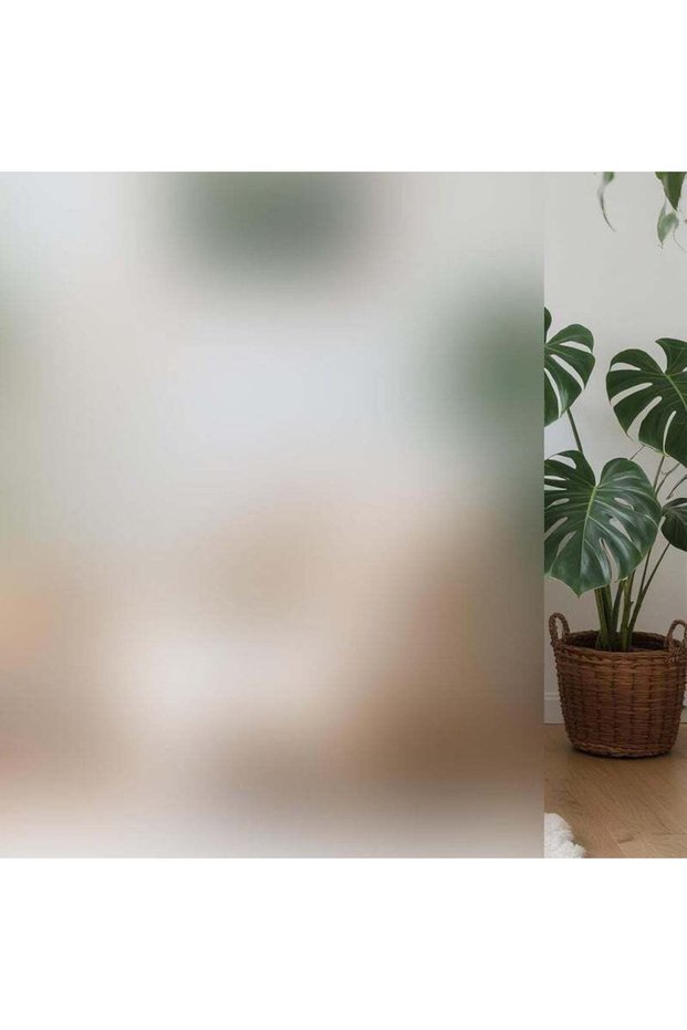 UREVO Frosted Window Film - Removable Static Cling One Way Privacy Film (45 x 260 cm)
