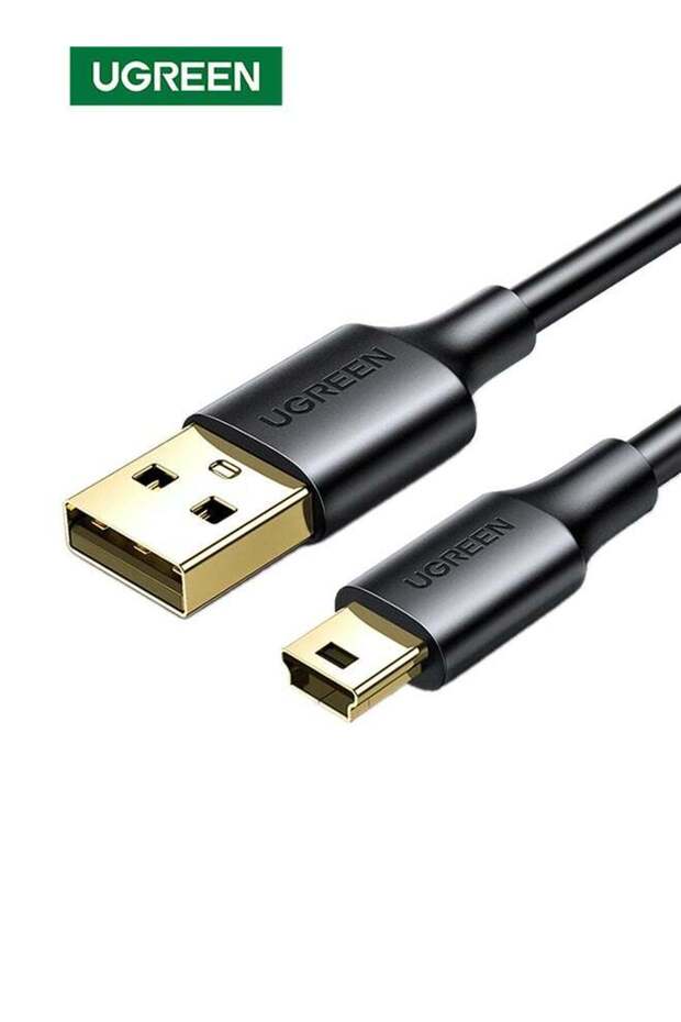 Ugreen Mini USB Cable USB 2.0 Type A to Mini B Cord for GoPro Hero 3+, Hero HD, PS3 Controller, Cell