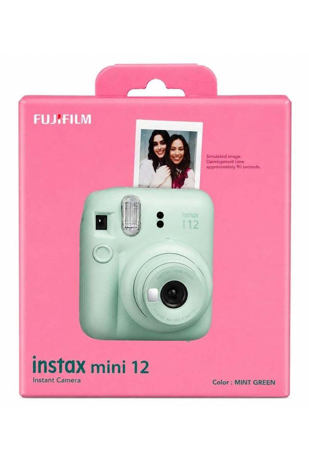 FUJIFILM Instax Camera Mini 12 Instant Camera- Mint Green