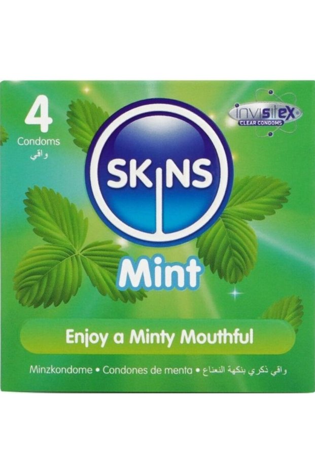 Prezervative Mint Premium Pachet 4-Latex