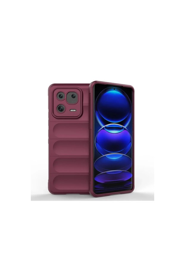 Xiaomi Mi 13 Pro Case Optimal Silicone - Burgundy