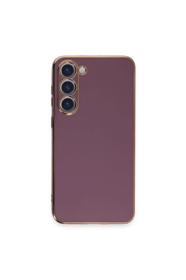 جراب سامسونج جالاكسي S23 فوليت سيليكون - بنفسجي