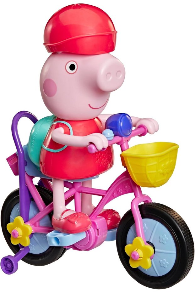 Ready, Pedal, Go Peppa Interactive Figure and Bicycle Playset