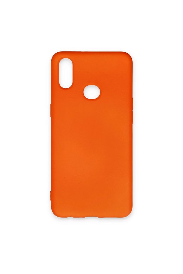Samsung galaxy a10s case nano inner velvet silicone - orange