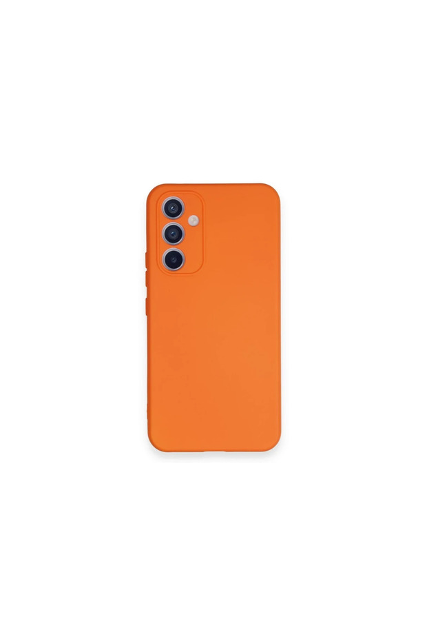 Samsung Galaxy A54 5g Case Nano Inside Velvet Silicone - Orange
