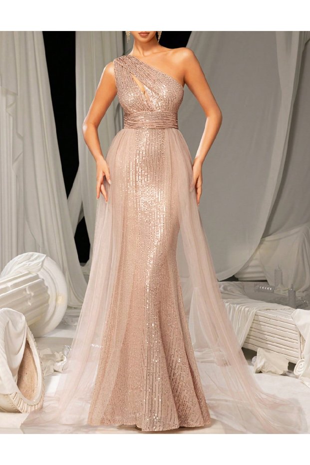 Rochie lunga, Crem