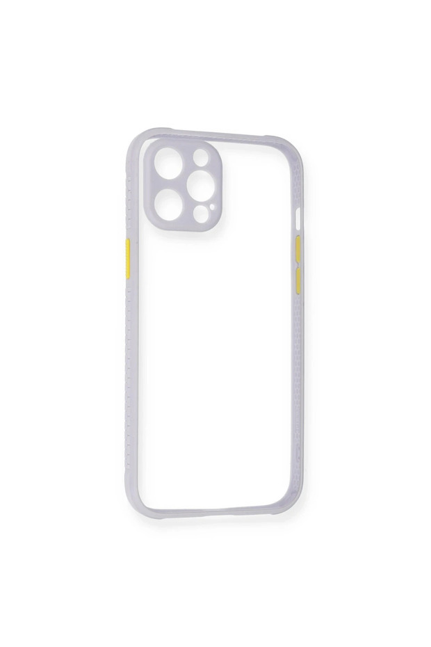 Apple iPhone 12 Pro Max Case Miami Transparent Silicone - Lilac