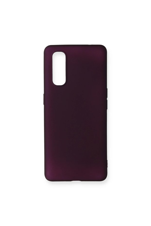 Oppo Find X2 Case First Silicone - Damson