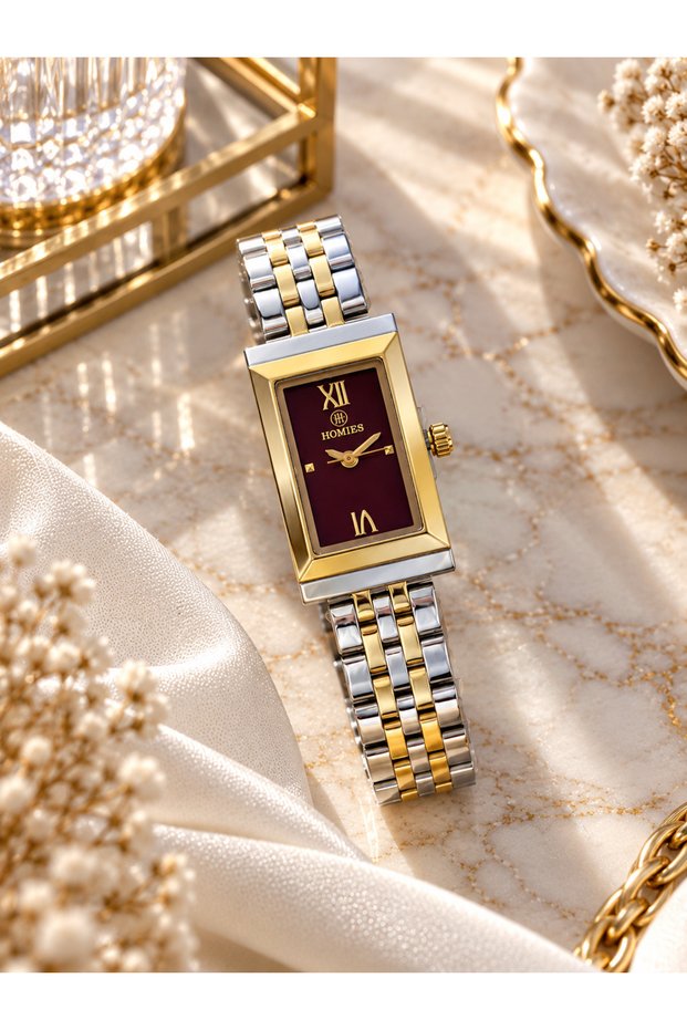 Women's Wristwatch - Original Product - 2 Years Warranty - Bracelet Gift - 3 Atm Water Resistance