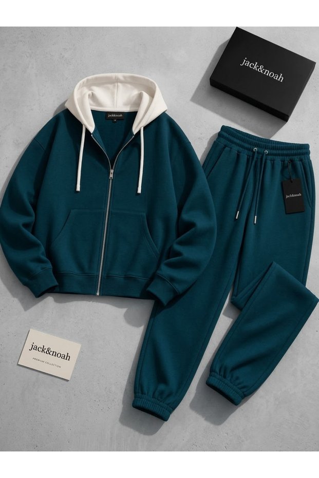 Jack&Noah Garni Hooded Top and Bottom Set