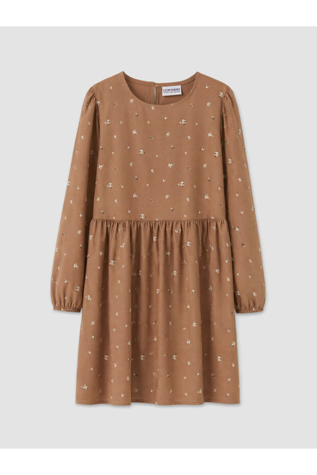 Esvab • Modern & Distinctive Printed Girls' Gabardine Dress