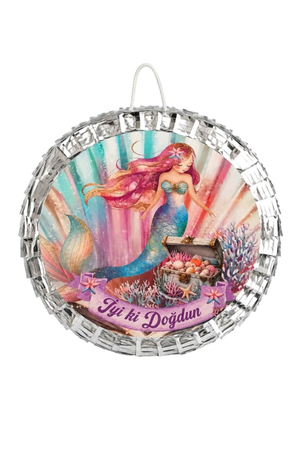 Lilac Mermaid Themed Party Pinyata