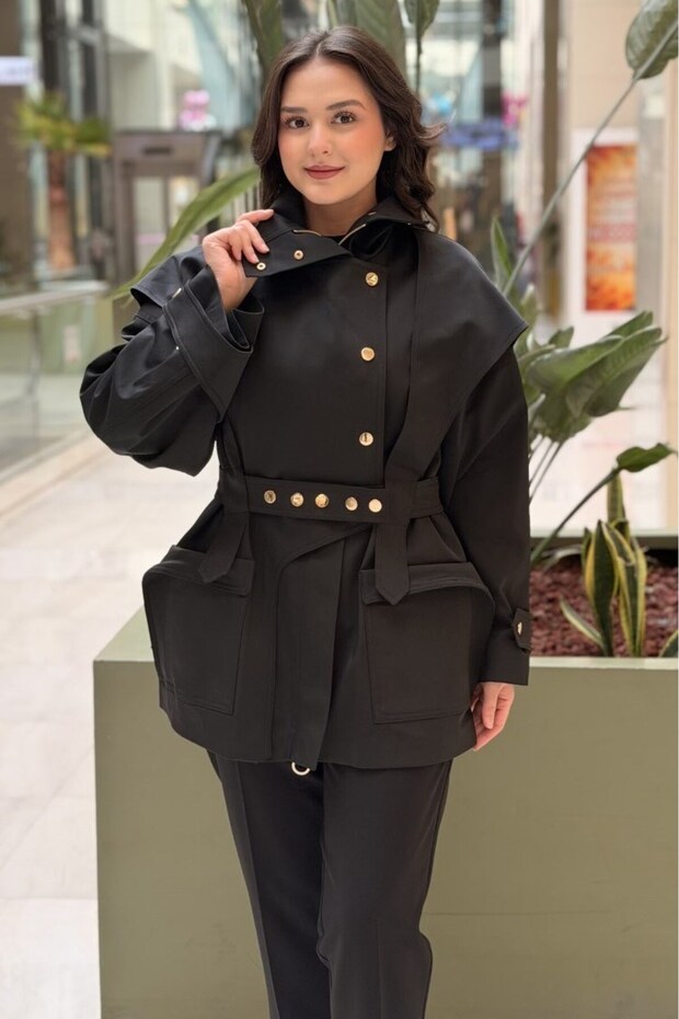 Modern Muse Trench Coat