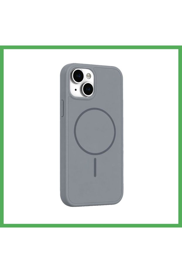 iPhone 15 Azus Magsafe Cover - Gray Bezoss