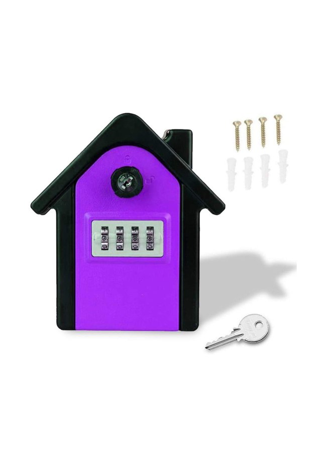 Homes Secure Key Box, Exterior Case with 4-Digit Mechanical Code