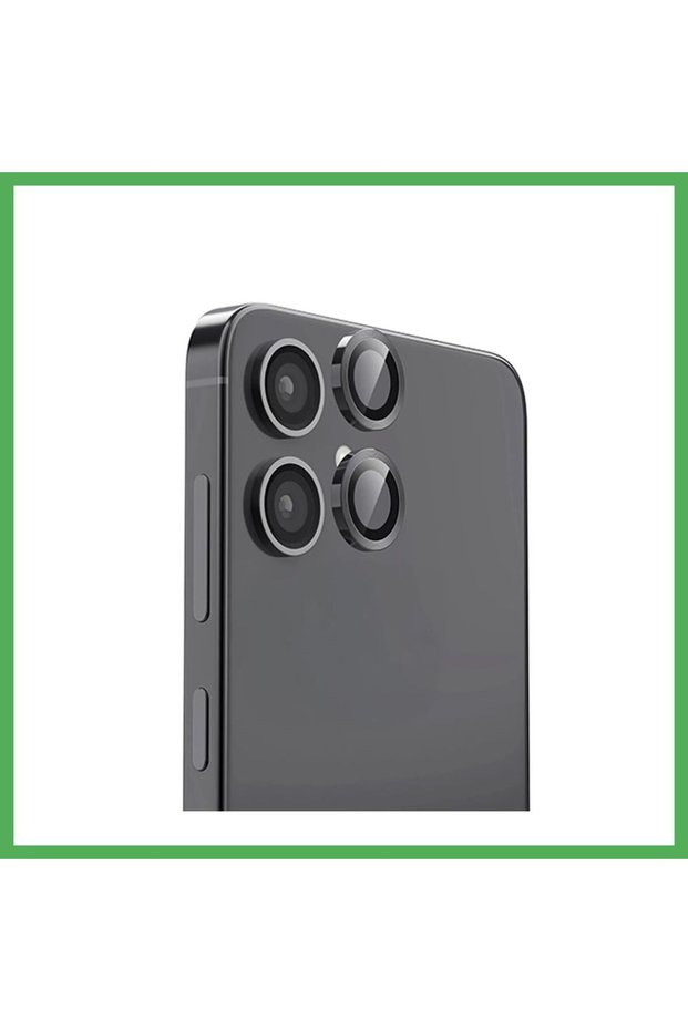 Samsung Galaxy A06 Compatible Raze Metal Camera Lens - Black Bezoss