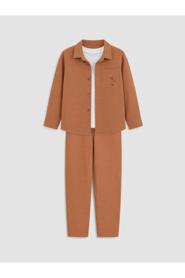 Esvab • Modern & Distinctive 3-Piece Embroidered Boys' Suit