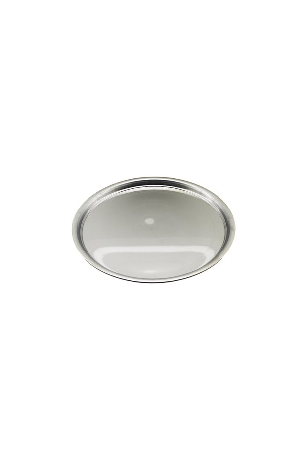 Steel Round Sini Serving Tray No 5 Diameter 35.5 cm Pack of 10