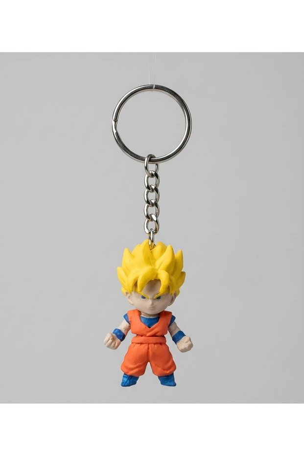 3D Printing Super Saiyan Goku Keychain