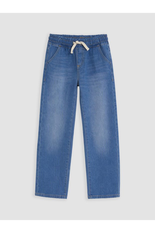 Peak New Season Blue Regular Fit Boys' Jean Trousers