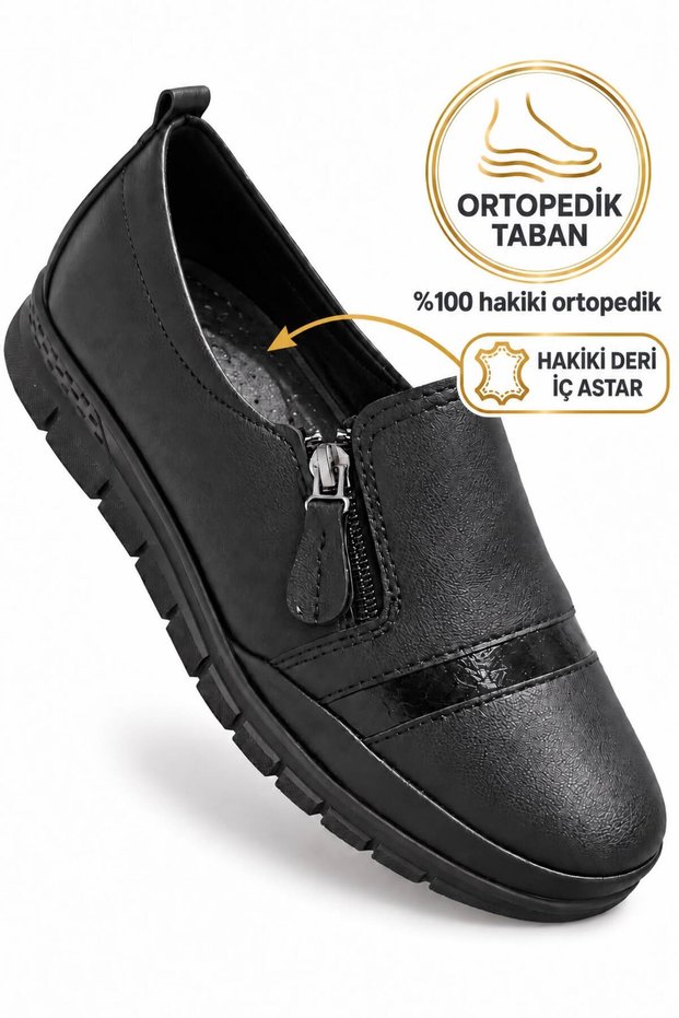 Genuine Orthopedic Sole Mother's Shoes Daily Comfortable Shoes Ballerina Women's Winter Shoes