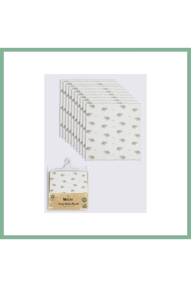 Tortoise 20X20 10'Lu Combed Cotton Handkerchief 90163 Ecru · Color: Ecru Bsk2026
