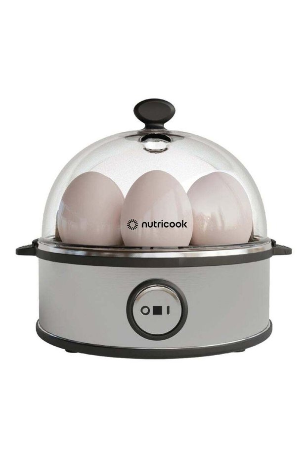 nutricook Rapid Egg Cooker: 7 Egg Capacity Electric Egg Cooker for Boiled Eggs, Poached Eggs