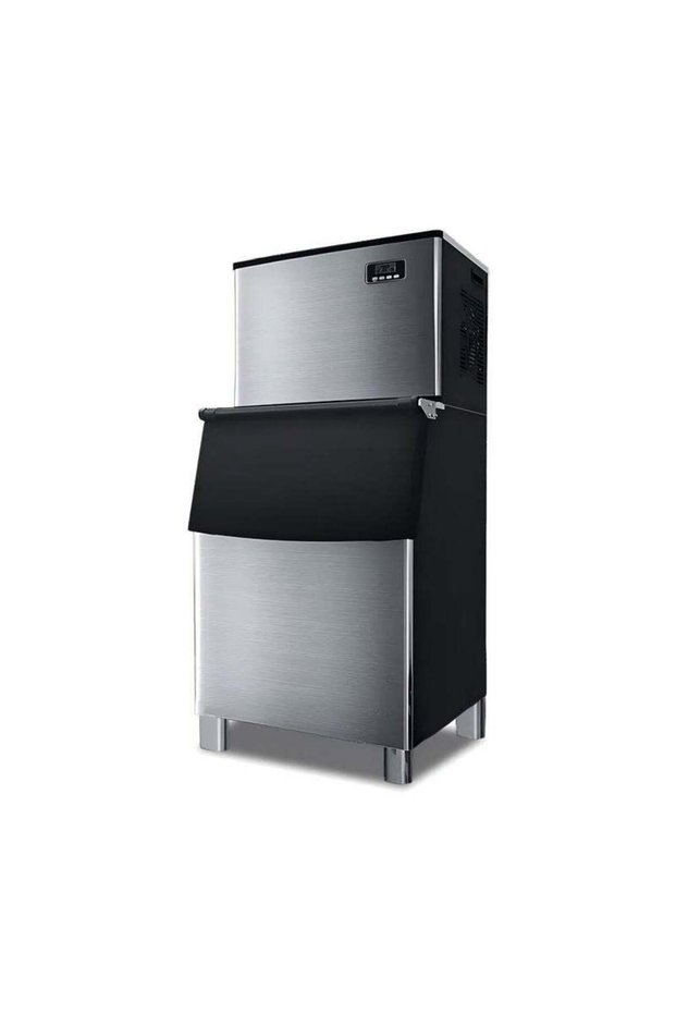Cool Baby Commercial Ice Maker 350KG/24H, 224 ice-tray, Stainless Steel Industrial Modular Full