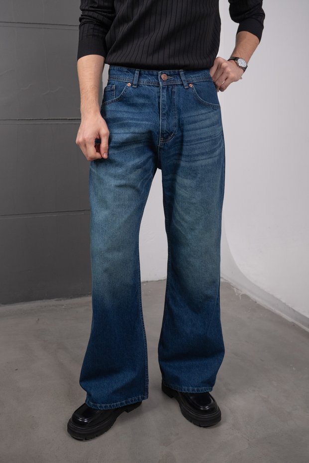 Men's Spanish Bootcut Fit Jean Trousers
