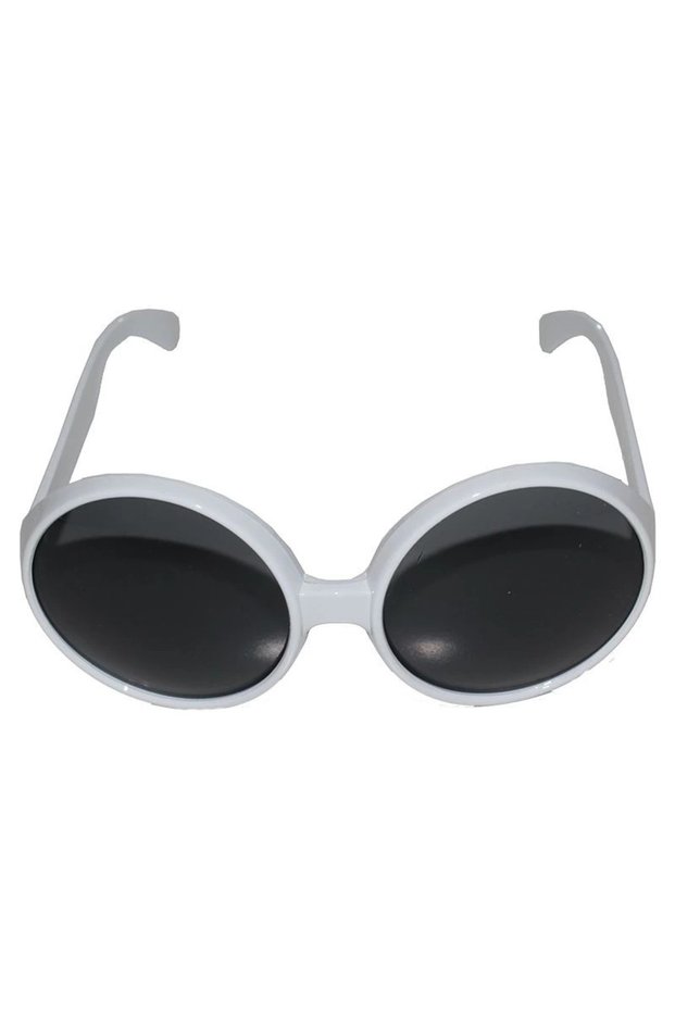 80 Years White Color Nostalgia Yeşilçam Party Glasses