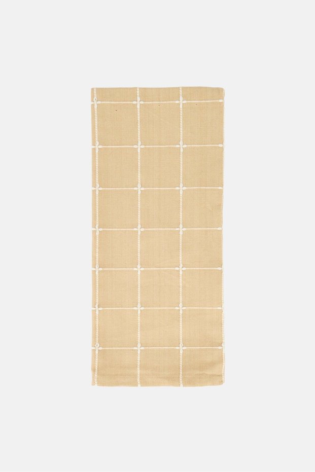 4 Pieces Premium Cotton Dish Towel Set, Beige