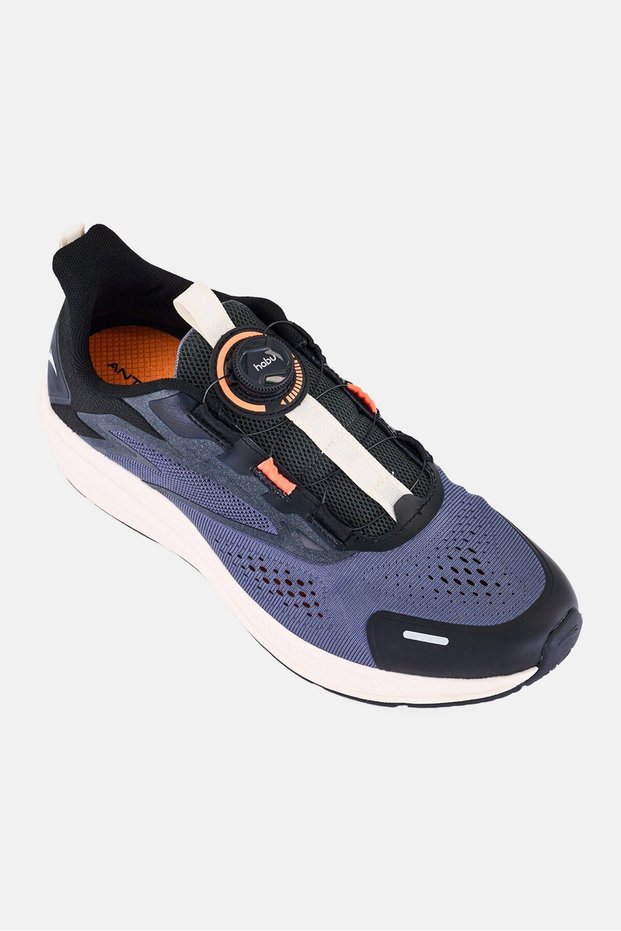 Men Lace Disk Running Shoes, Multicolor
