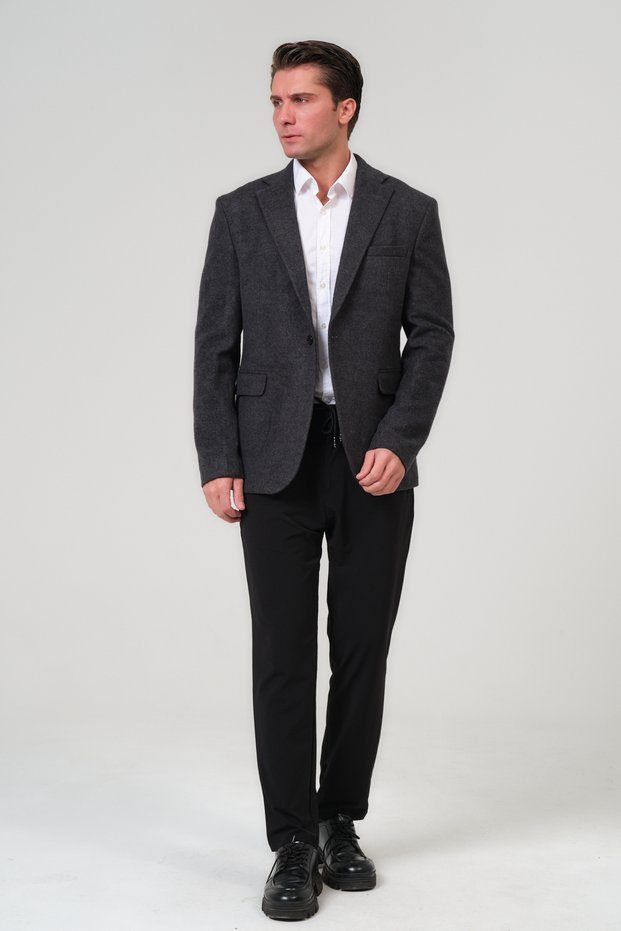 Men's Slim Fit Cashmere Jacket, Coat, Overcoat