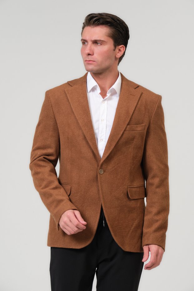 Men's Slim Fit Cashmere Jacket, Coat, Overcoat
