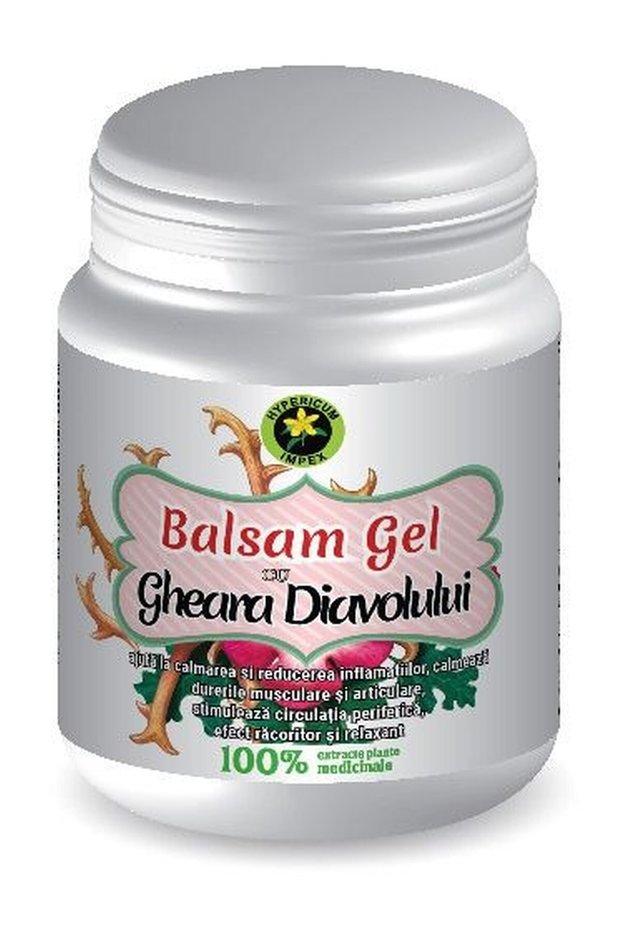 Balm gel with devil's claw Hypericum, with devil's claw extract, 500 ml