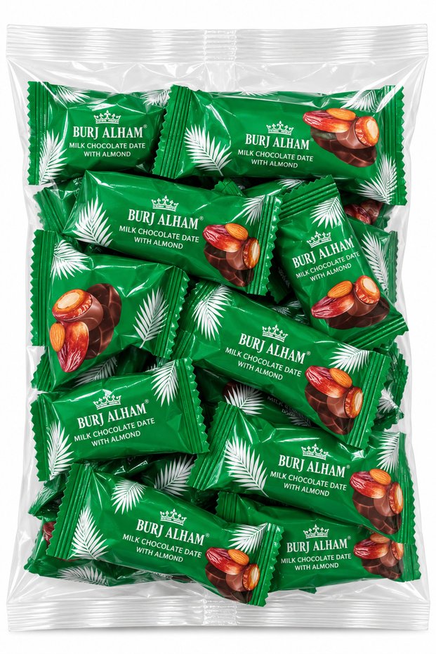 Alham Chocolate with Date and Almond 1KG