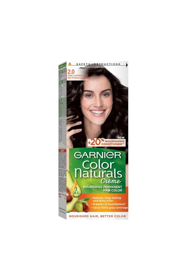 Color Naturals 2.0 Deep Luminous Black Permanent Hair Colour