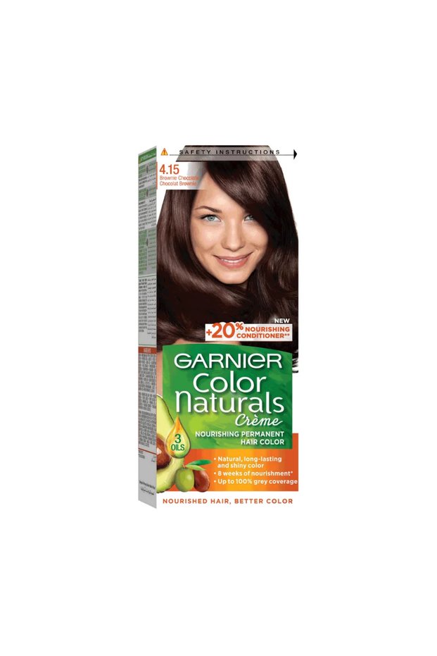 Color Naturals 4.15 Brownie Chocolate Permanent Hair Colour