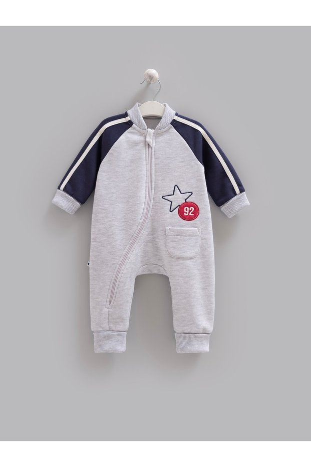 Three Thread Baby Boy Jumpsuit Grimelange