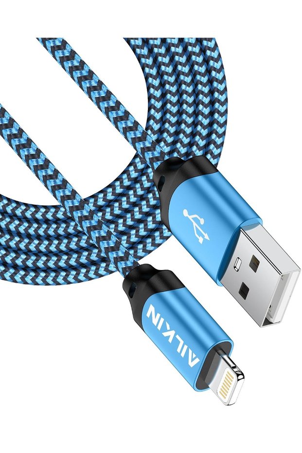 كابل شحن USB إلى Lightning بطول 1.83 متر لهواتف آيفون 14 و13 برو ماكس، كابل CarPlay