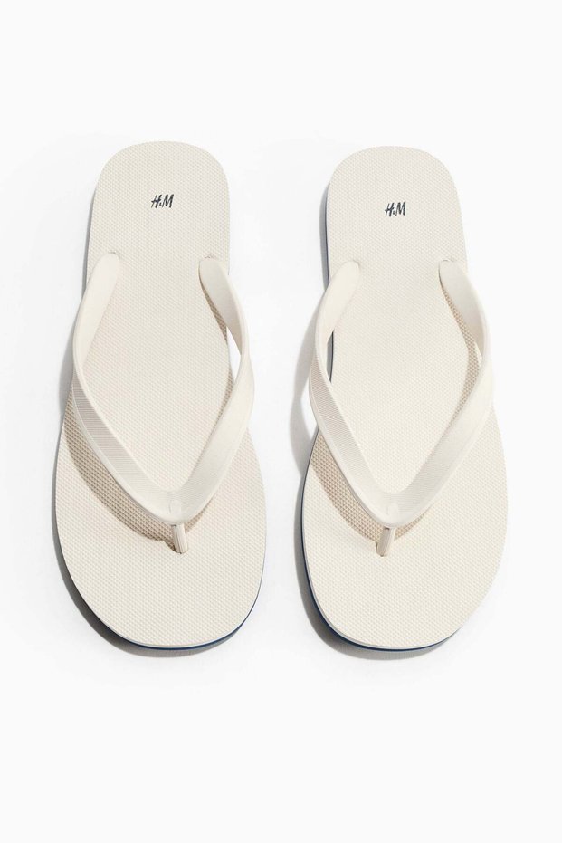 Rubber flip flops