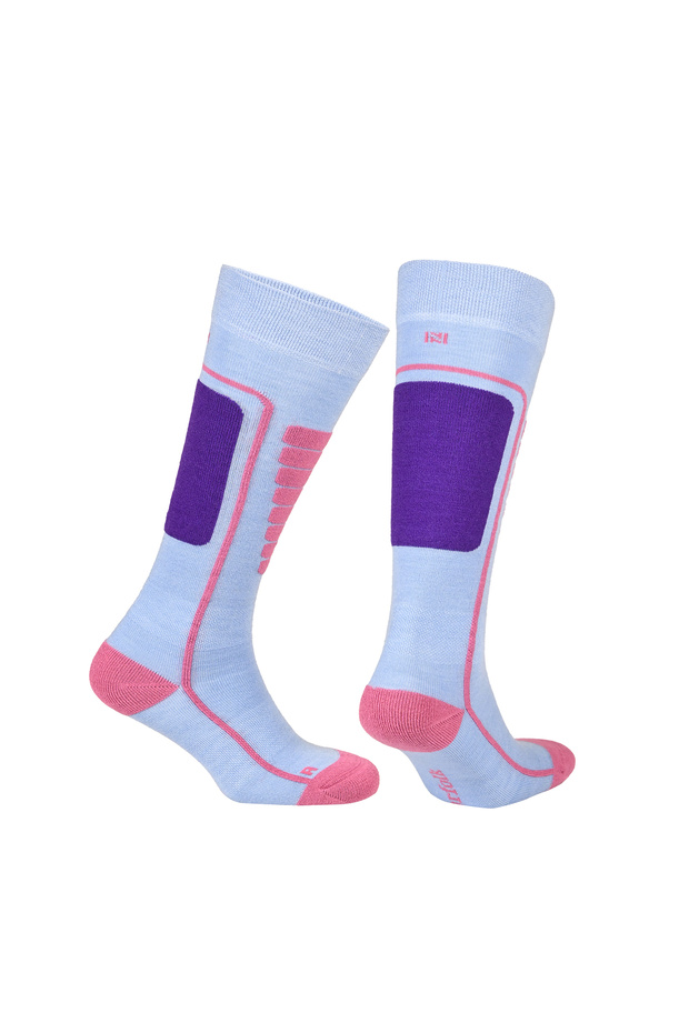 Courchevel Merino Wool Shock-Absorbing, Non-Cooling, Non-Sweating Ski Socks