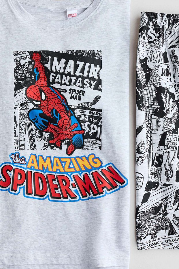 Printed cotton pyjamas